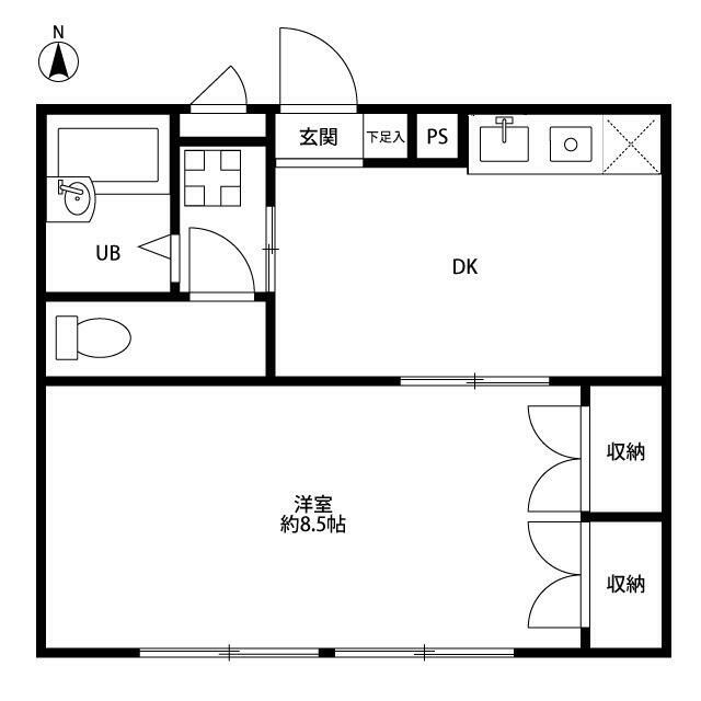 アムール　白樺の間取り