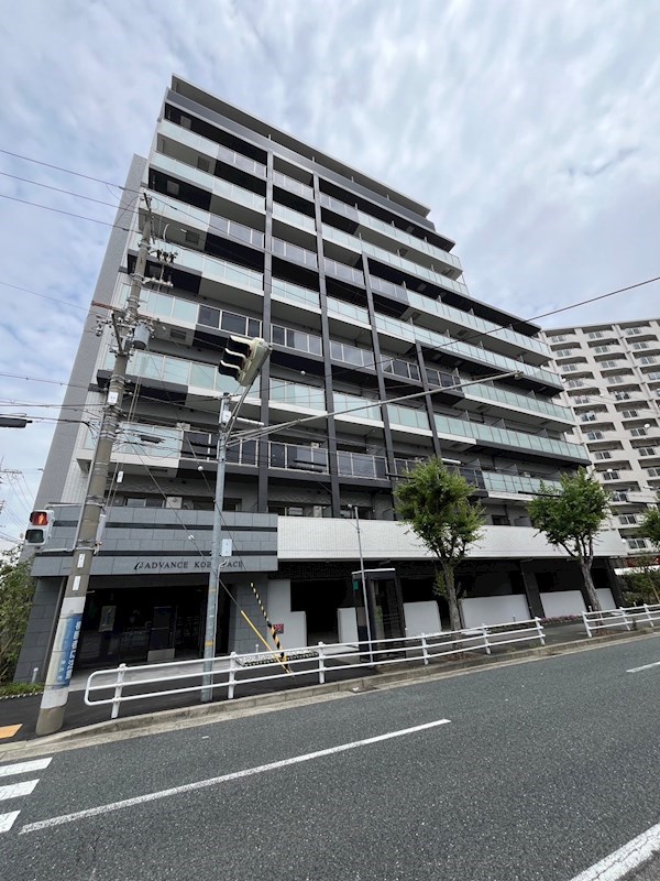 神戸市長田区二番町のマンションの建物外観