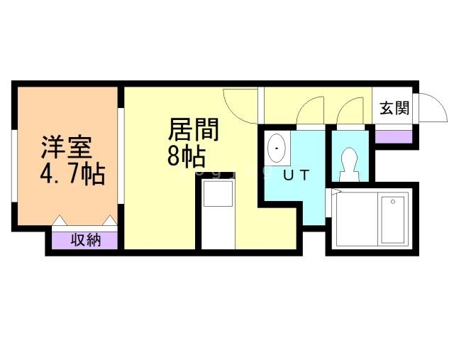 Ｅ－ｈｏｒｉｚｏｎ山鼻の間取り