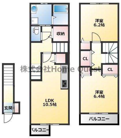 ルアーナ山城の間取り