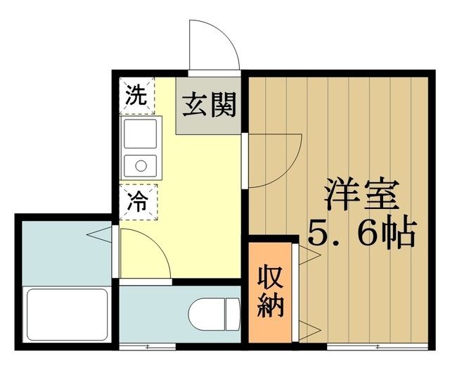 八王子市寺町のマンションの間取り