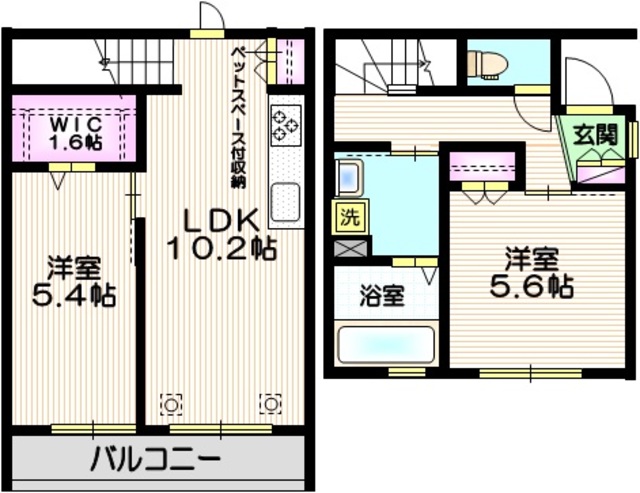 メゾン　ＫＥＹの間取り