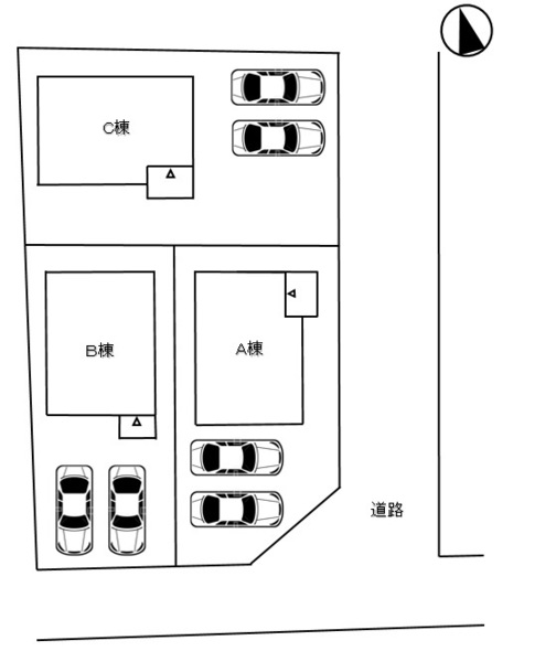 【ベルクIIの駐車場】