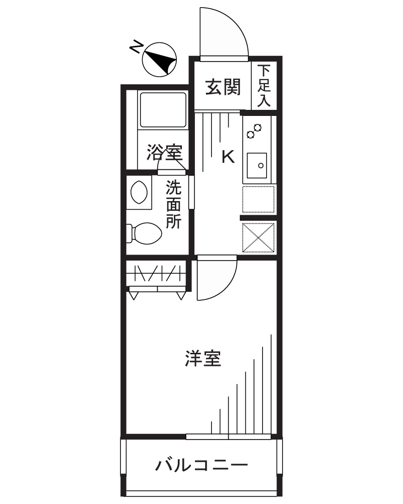 リリーフ小杉の間取り