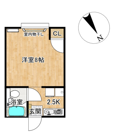 ヒルトップ大潟の間取り