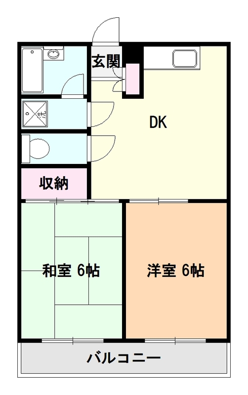 カサブランカIの間取り