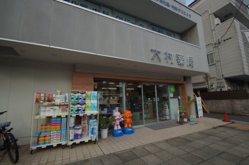 【横浜市中区西之谷町のアパートのドラックストア】