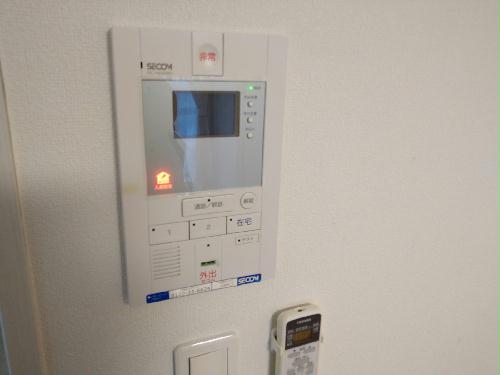 セキュリティ　モニターホン標準設置