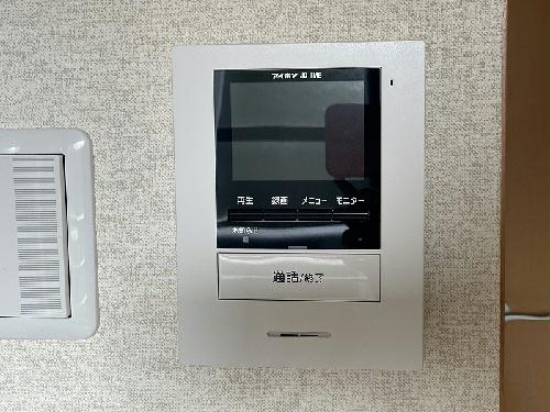 セキュリティ　モニター付きインターホン