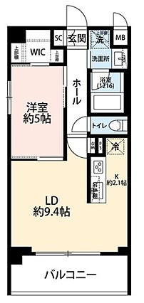 プレール・ドゥーク本所吾妻橋IIIの間取り