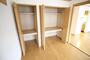 収納　洋室6.0帖にある収納スペース