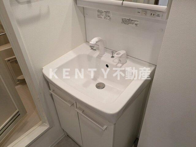 洗面設備　※過去退去時のお写真です