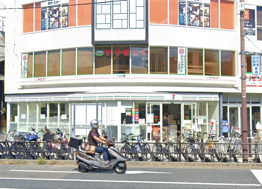 コンビニ　セブンイレブン 百万遍店（コンビニ）まで348m