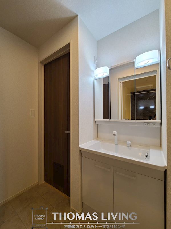 洗面設備　※建築中につき参考イメージ