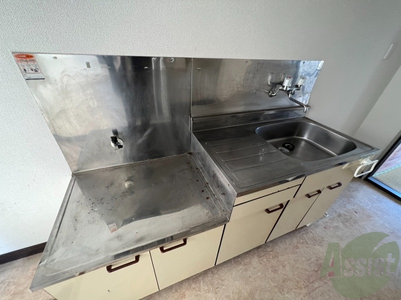 キッチン　キッチンは調理スペースもしっかりあっていいですね～