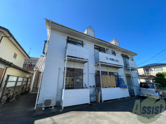 建物外観　仙台市太白区東中田６丁目「コーポあじさい」