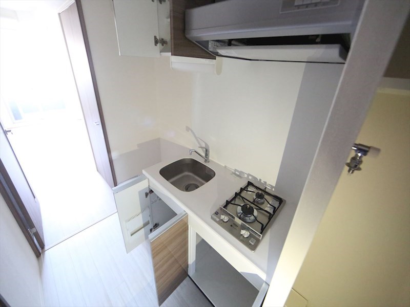 キッチン　システムキッチン（ガス2口コンロ付）