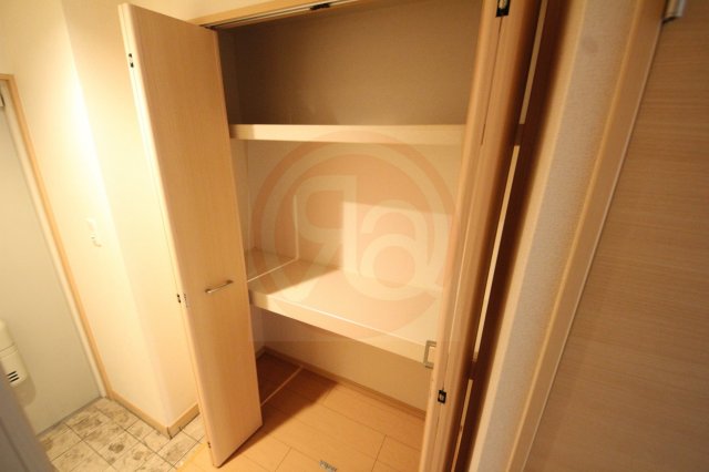 収納　大きなスペースがあり、収納には困りません