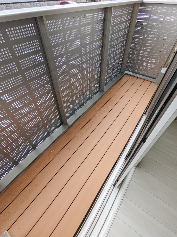 バルコニー　図面と現状に相違がある場合には現状を優先