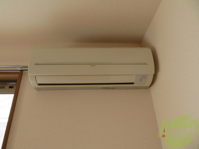 その他設備　エアコンが設置してありますので、寒暖対策もばっちり。