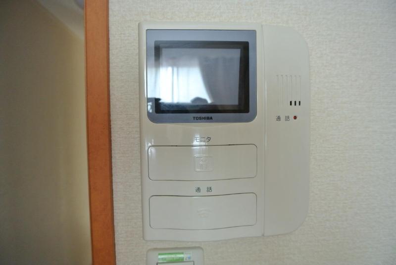 セキュリティ　モニター付きインターホン