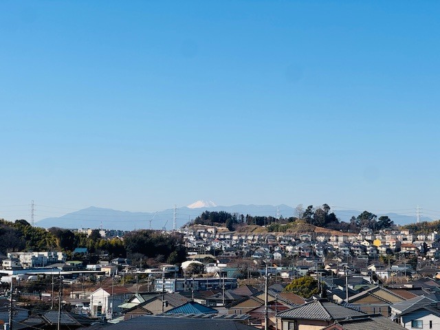 眺望　富士山が見えます♪