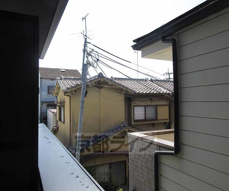 眺望　簡素な住宅地です