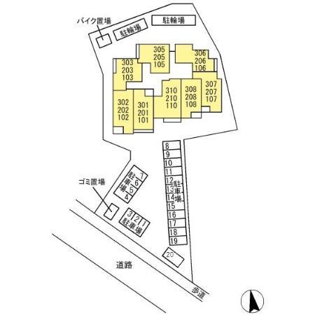 その他　最上階角部屋３０２号室です