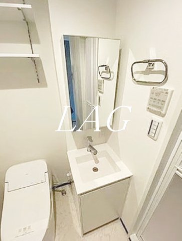 洗面設備　洗面台です。