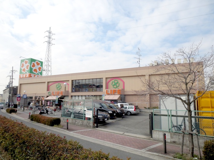 スーパー　ライフ　守口寺方店（スーパー）まで347m