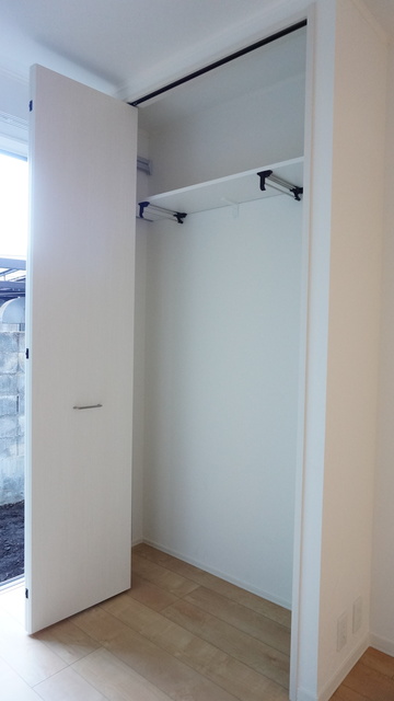 収納　収納はクローゼットタイプなので、整理整頓はかどります☆