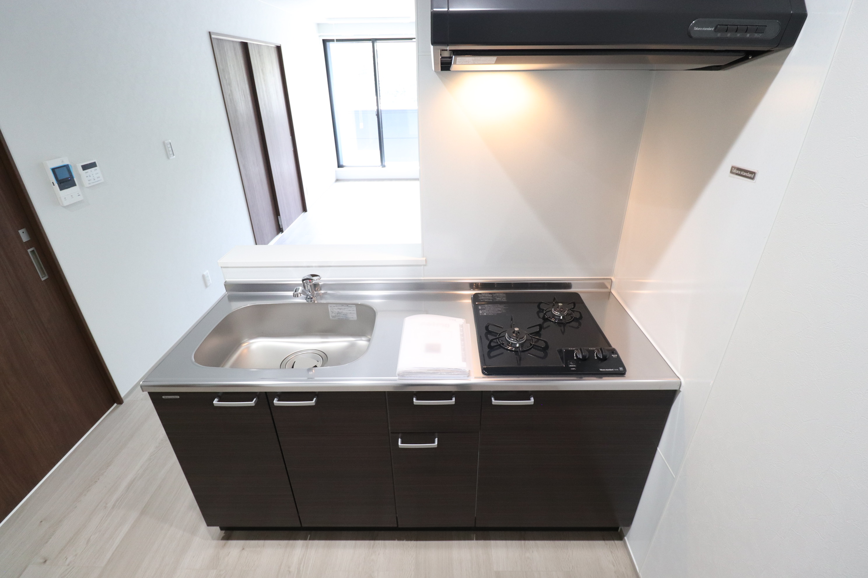 キッチン　嬉しいコンロ付きのキッチン♪