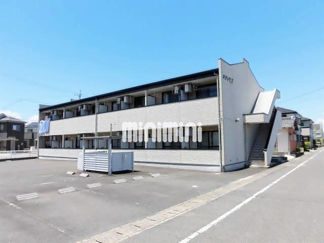 建物外観　シャープデザインが印象的