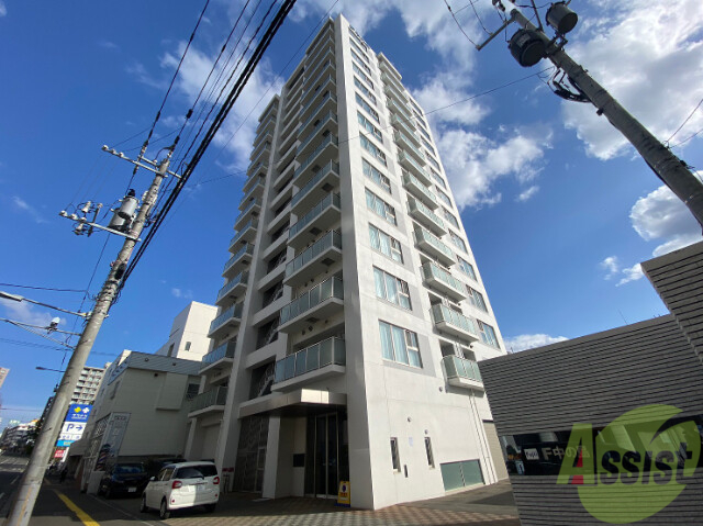 建物外観　札幌市豊平区中の島二条「Ｆ中の島」