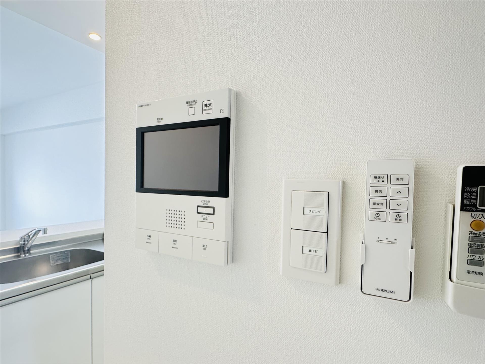 セキュリティ　※同物件別室同タイプの写真です