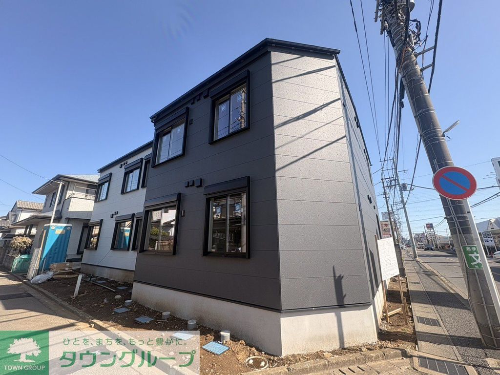 建物外観　建築中