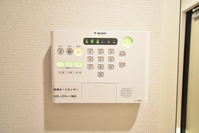 セキュリティ　ALSOKセキュリティ付きで安心♪