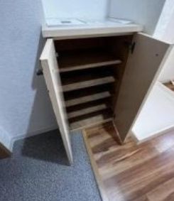 収納　収納があります