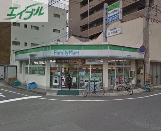 コンビニ　ファミリーマート岡山京町店（コンビニ）まで408m