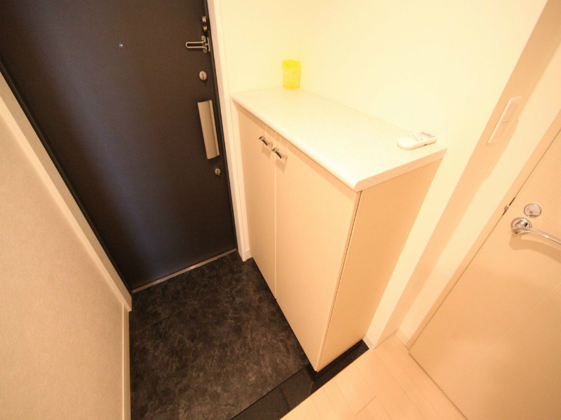 玄関　玄関　シューズボックス付