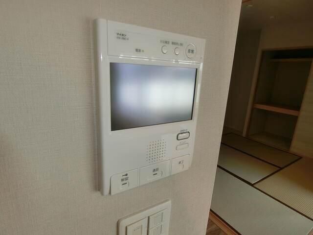 セキュリティ　モニタ付インターホンです。