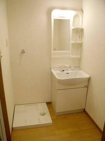 洗面設備　嬉しい独立洗面台