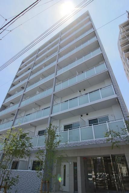 建物外観　駅近なので通勤・通学に大変便利な立地です