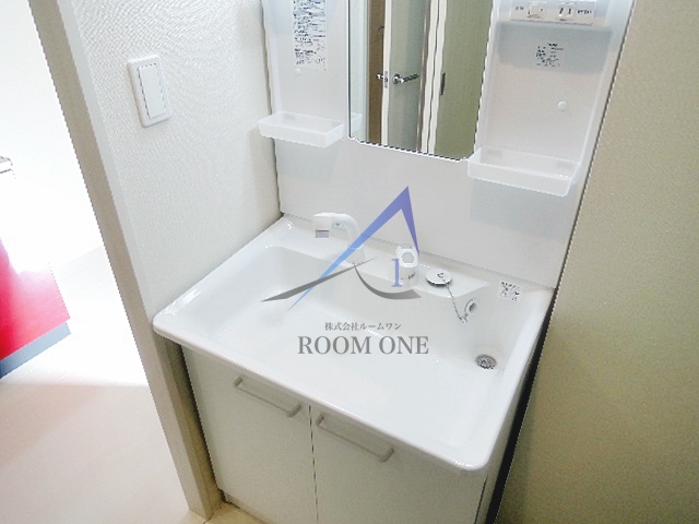 洗面設備　洗面台です。