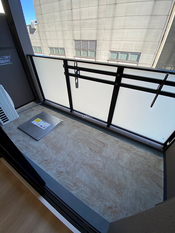 バルコニー　同じタイプのお部屋の写真です。ご参考までに