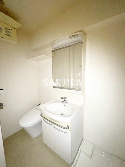 洗面設備　忙しい朝には欠かせない洗面所です♪