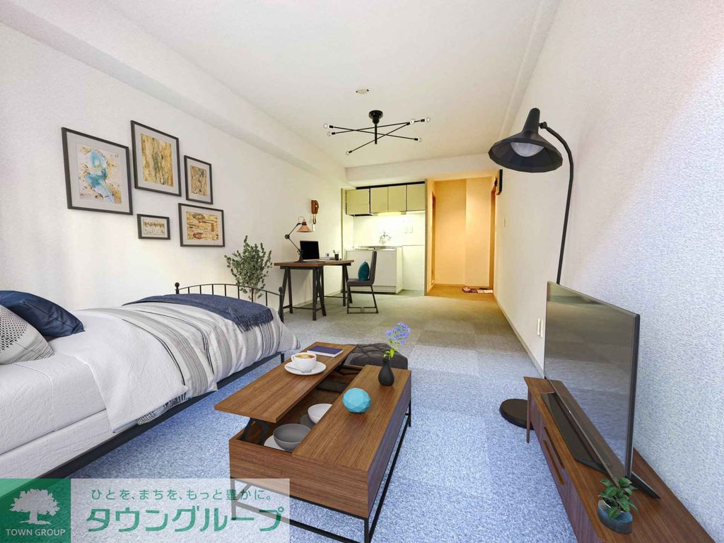 居室・リビング　※家具家電は物件に付帯しません。