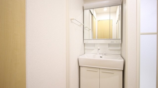 洗面設備　洗面所です