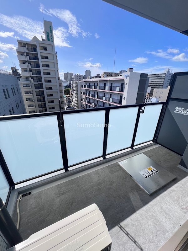 バルコニー　落ち着いた時間を過ごせるバルコニーです