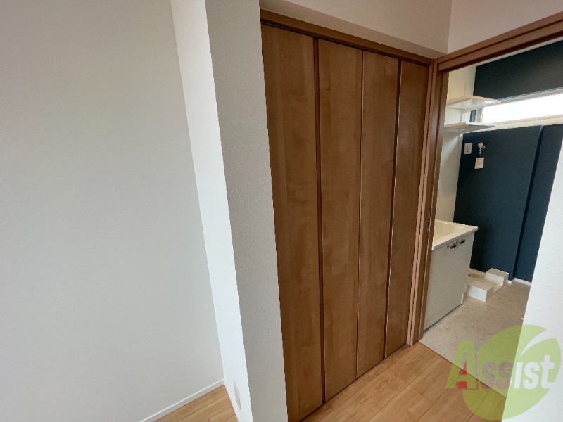 収納　ここに収納があります。収納があると部屋が広く使えます。